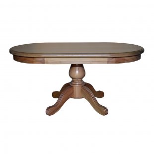 Coffee table on one support