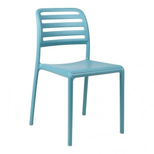 Plastic chair Costa Bistrot, blue