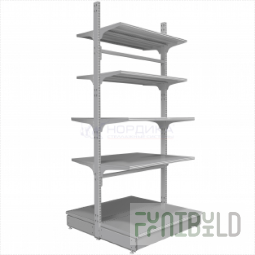 ISLAND SHELF WITHOUT WALLS