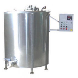 Long-term pasteurization bath (VDP 1000 liters, steam, cooling coil) IPKS-072-1000-01P(N)