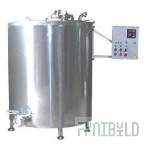 Long-term pasteurization bath (VDP 1000 liters, steam, cooling coil) IPKS-072-1000-01P(N)