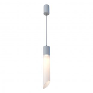 Bright vertical chandelier