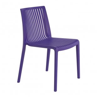 Chair plastic Cool, purple