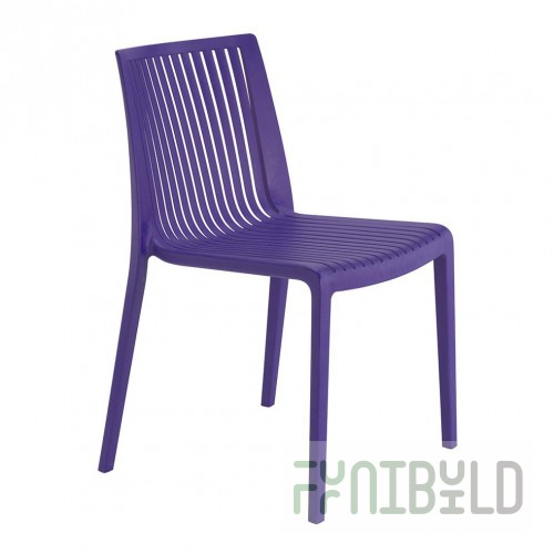 Chair plastic Cool, purple