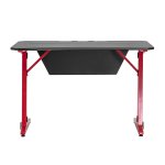 Computer gaming desk TopChairs Space red