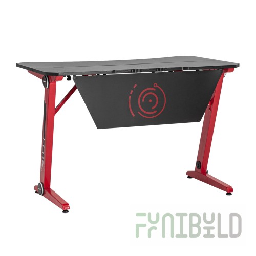 Computer gaming desk TopChairs Space red