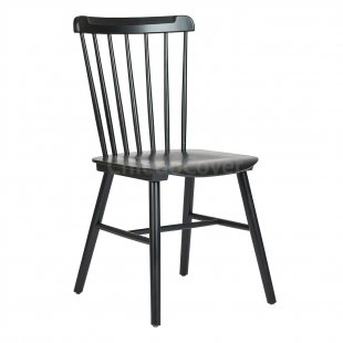 Tucker Chair, Black Wood
