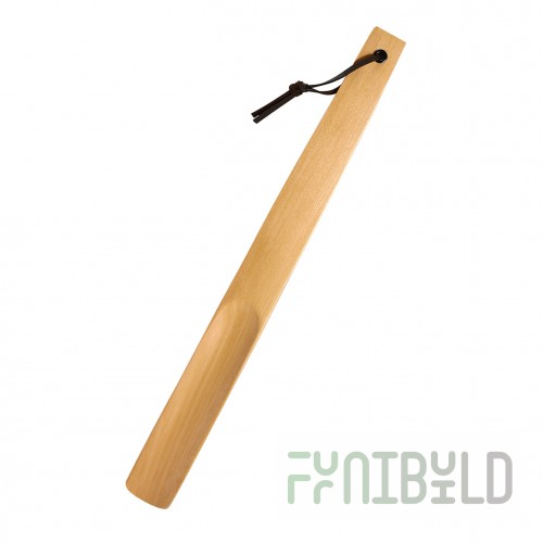 Wooden shoe horn