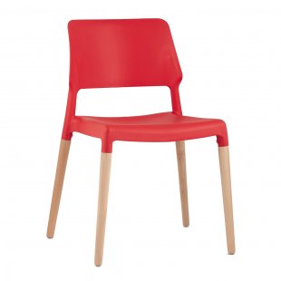 Bistro chair red