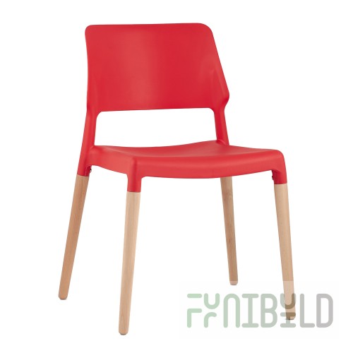 Bistro chair red