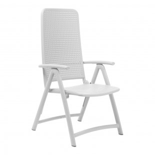 Plastic folding chair Darsena, white