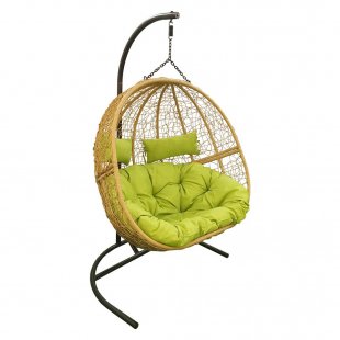Hanging 2-seater chair COMPACT