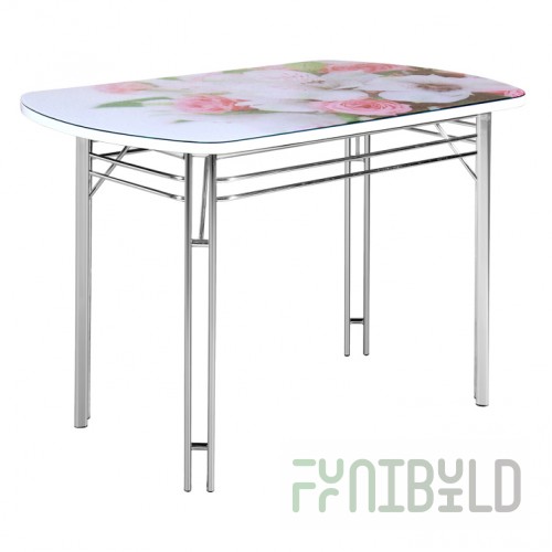 Dining table Fenz No. 9, with photo printing