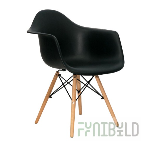 Eames DAW chair black