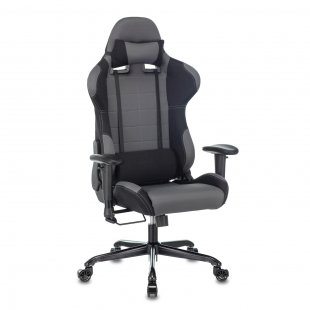 Gaming chair 771N/GREY-BL two pillows, eco-leather