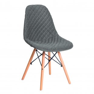E07 cover for Eames chair, grey