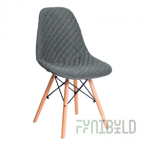 E07 cover for Eames chair, grey