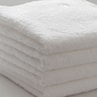 White terry towel 50x90
