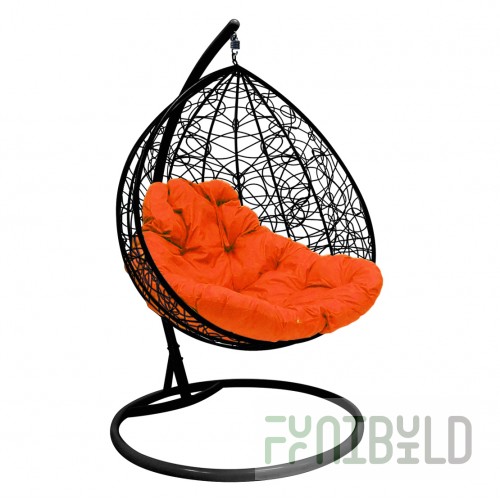 Hanging chair "For two" Rattan