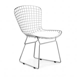 Bertoia Wire chair white