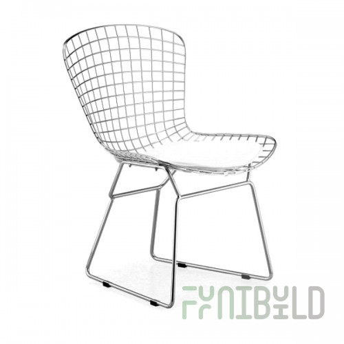 Bertoia Wire chair white