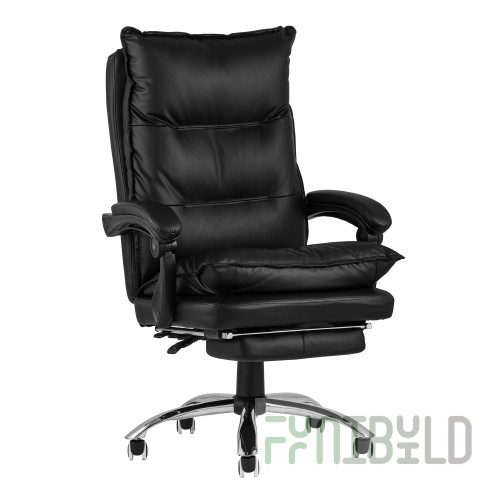 TopChairs Alpha Executive Chair, Black
