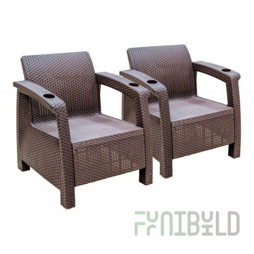 Rattan chairs