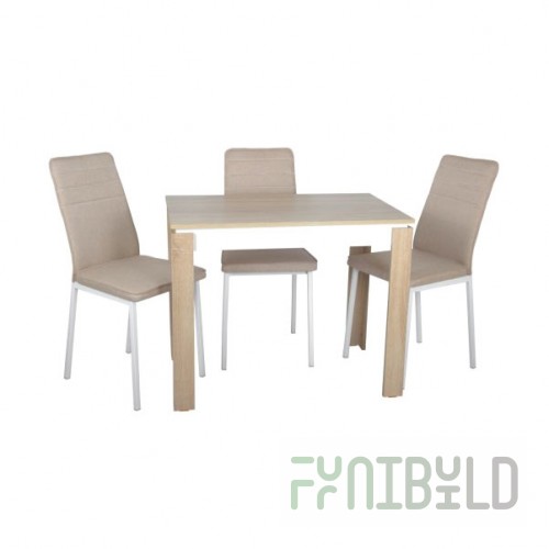 Table Best + 4 chairs Twist