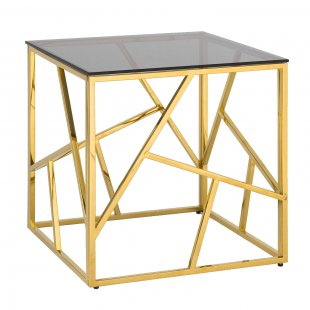 Art Deco Table 55 x 55 Gold