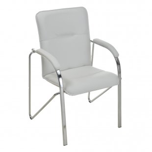Chair-armchair Samba M, white