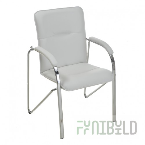 Chair-armchair Samba M, white