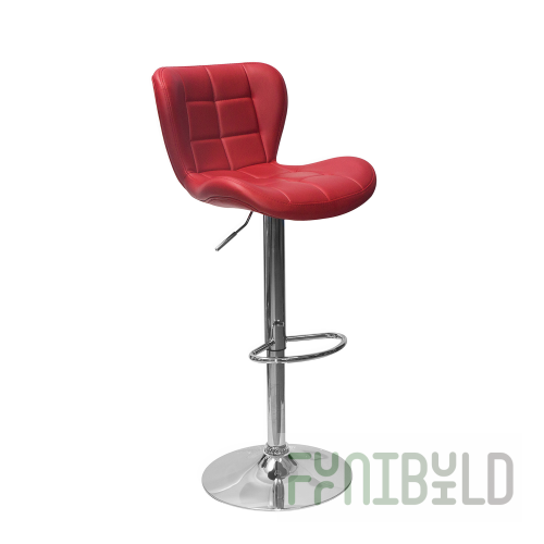 Bar stool Porsche red