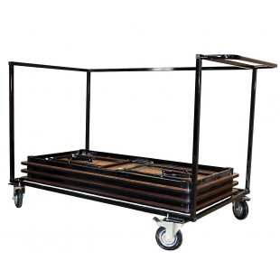 Trolley for rectangular tables