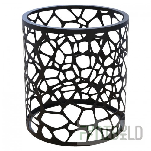Fethard table base, black