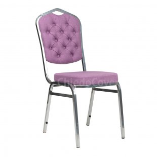 Chair Hit 20mm with carriage coupler, chrome, purple matting