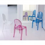 Transparent children's chair Baby Elizabeth Transparent children's chair Baby Elizabeth