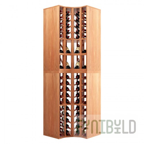 Wine rack Corner4