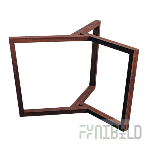 Table base Loft wooden Trio