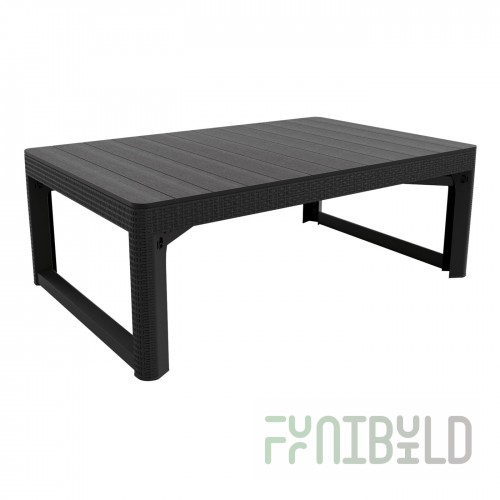 Lyon rattan table