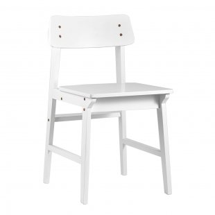 Chair ODEN WOOD white