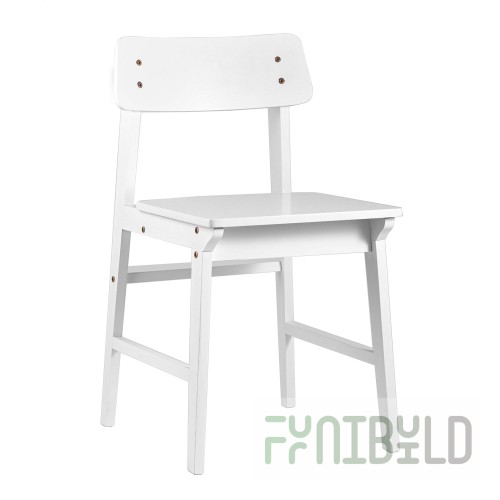 Chair ODEN WOOD white