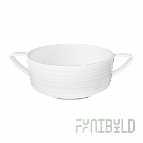Soup bowl with handles 320 ml Royal Circle 6, 36