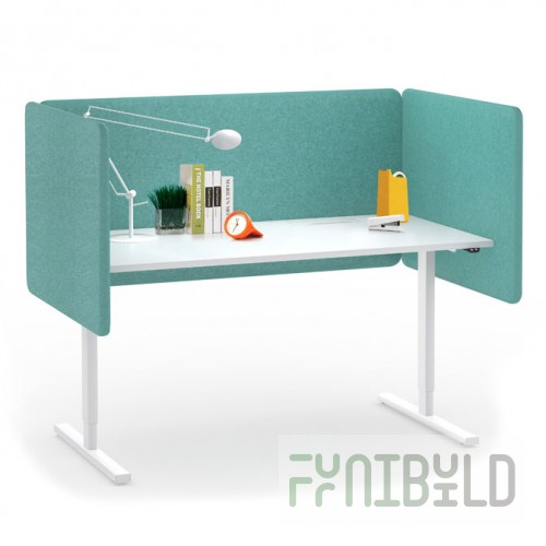 Acoustic partition system Desk 76