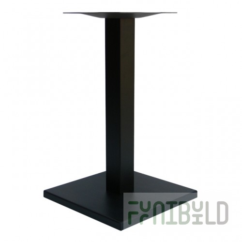 Metal table base Quadro