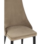 Chair Largo velour cappuccino