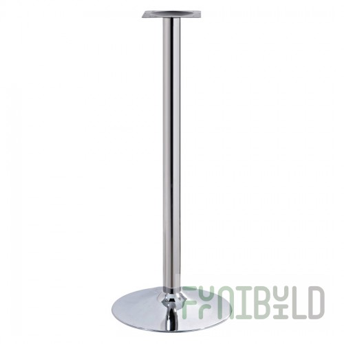 Chromed bar table base 1204