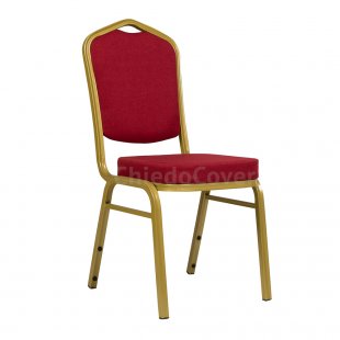 Chair Hit 25mm - gold, red matting