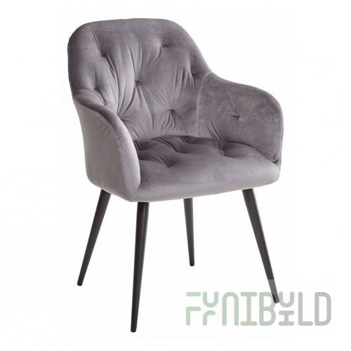 Arabis chair, dark grey
