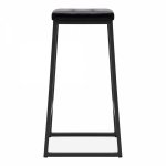 Konsec bar stool, soft, black Konsec bar stool, soft, black