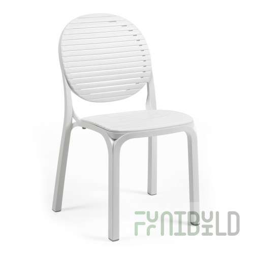 Plastic chair Dalia, white